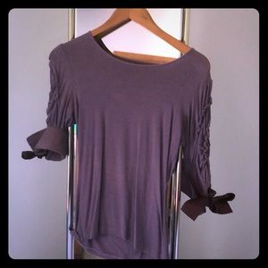 Super soft and stylish plum Philosophy shirt